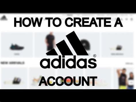 create an Adidas account